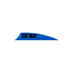 AAE - Plumes Max 2" Shield BLEU