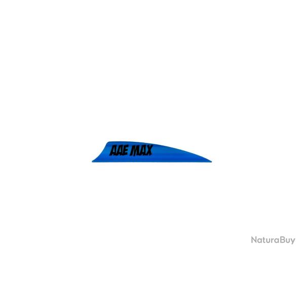 AAE - Plumes Max 2" Shield BLEU