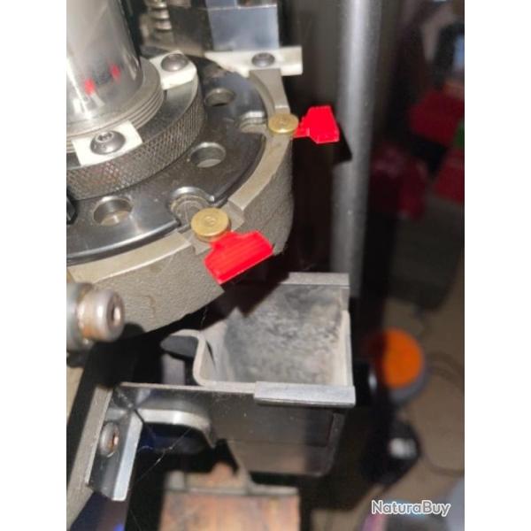 Lot de 6 locator ( support ) de pin rouge pour presse dillon