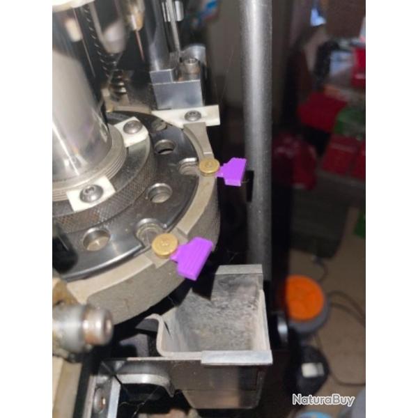 Lot de 6 locator ( support ) de pin violet pour presse dillon