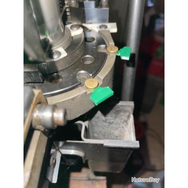 Lot de 6 locator ( support ) de pin vert fonc� pour presse dillon