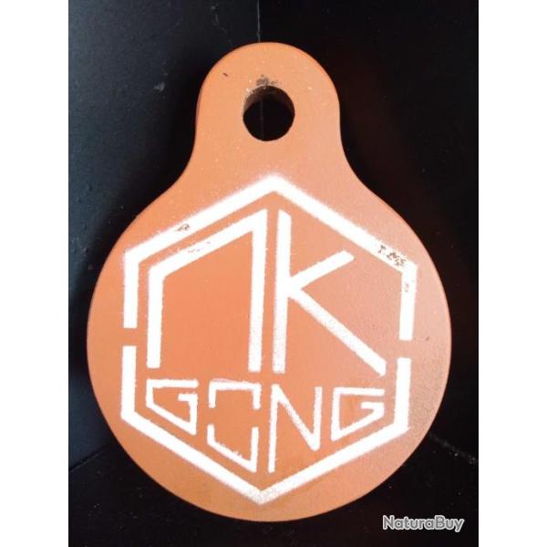 vente flash ! gong rond 10 cm cible m�tallique  marque MK gong