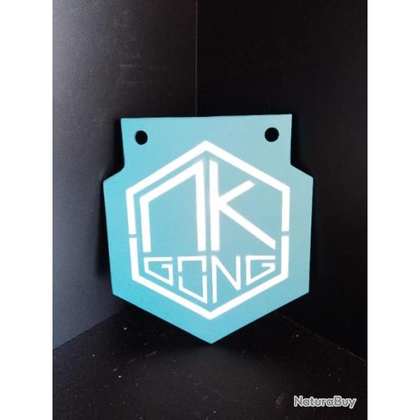 vente flash ! gong hexa de 30 cm du 22lr au 44 mag . cible m�tallique  marque MK gong