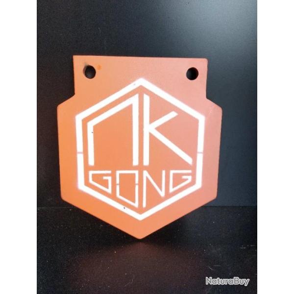 vente flash ! gong hexa de 15 cm du 44 mag a la 12.7 . cible m�tallique  marque MK gong