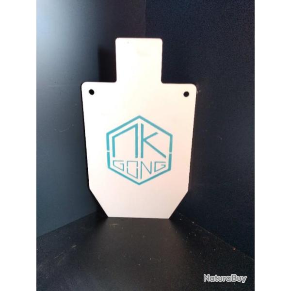 gong silhouette s250 du 22 au 44mag . cible mtallique  marque MK gong