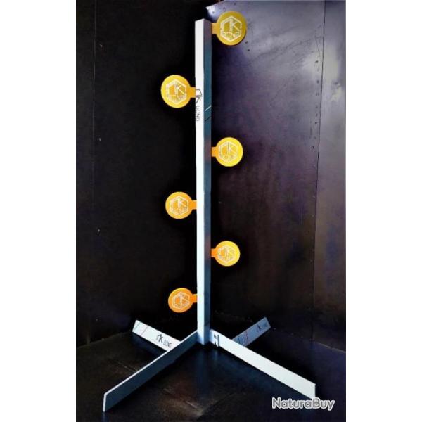 gong ractif arbre de duel V2 . rond ou hexa de 12cm MK GONG du 44mag au 300wm