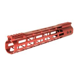 Garde main Aluminium Speed Skeleton M-LOK 12' Rouge