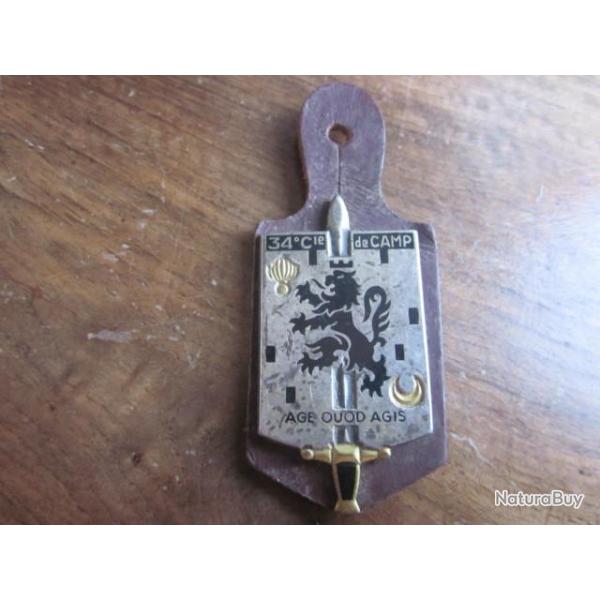 insigne - 34� compagnie de camp - Drago G1808
