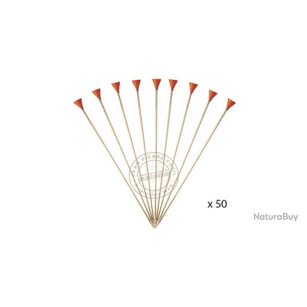 Cold Steel - Flchettes longues en bambou pour sarbacane Big Bore - cal .625