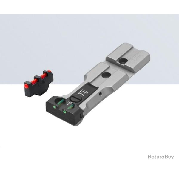 Set de mire "Red Dot Ready" LPA SIGHTS pour S&W Revolver (WXT03F1)