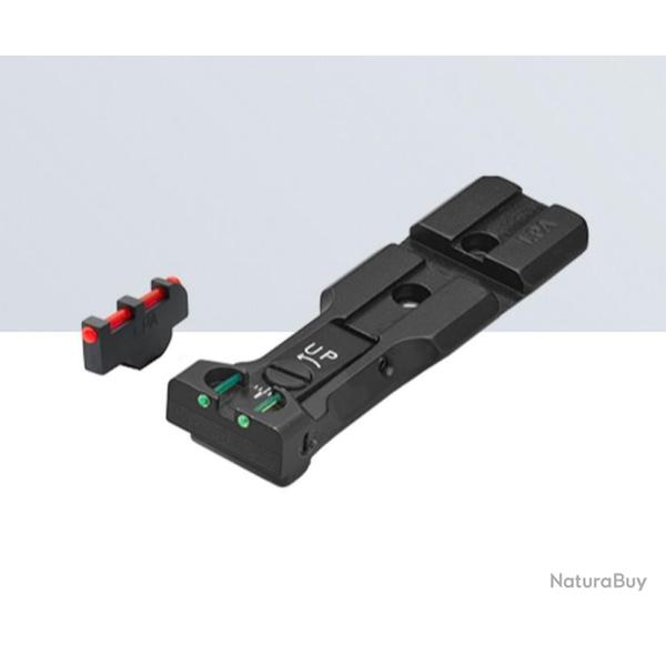 Set de mire "Red Dot Ready" LPA SIGHTS pour S&W Revolver (WXT02F1)