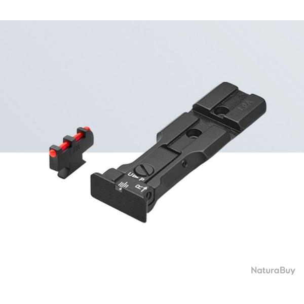 Set de mire "Red Dot Ready" LPA SIGHTS pour S&W Revolver (WXT0407F2)