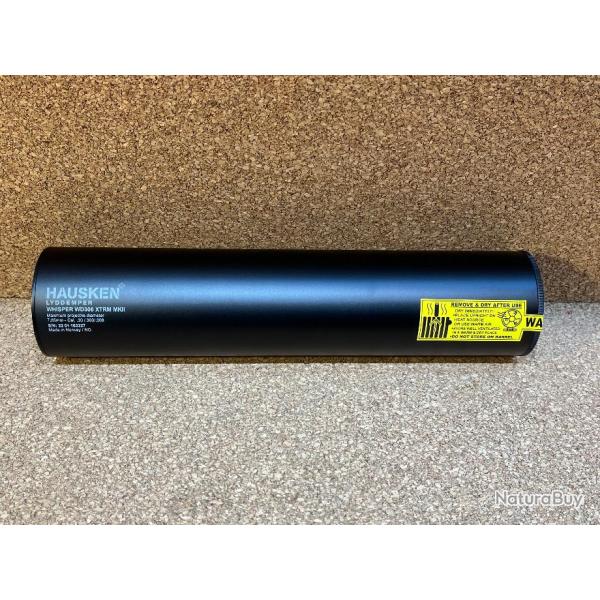 SILENCIEUX, MODERATEUR DE SON HAUSKEN WHISPER WD 306 XTREM MKII, cal 5.70mm, 22, 223, 5.6