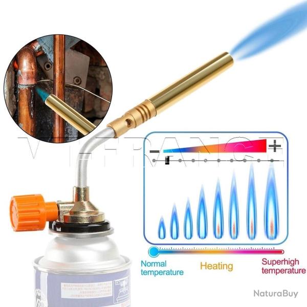 Chalumeau Gaz pour Soudage Brasage Cuisine, Modele: A