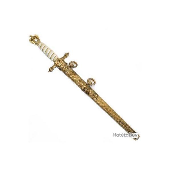 Dague de marine pour officier suprieur lame grave