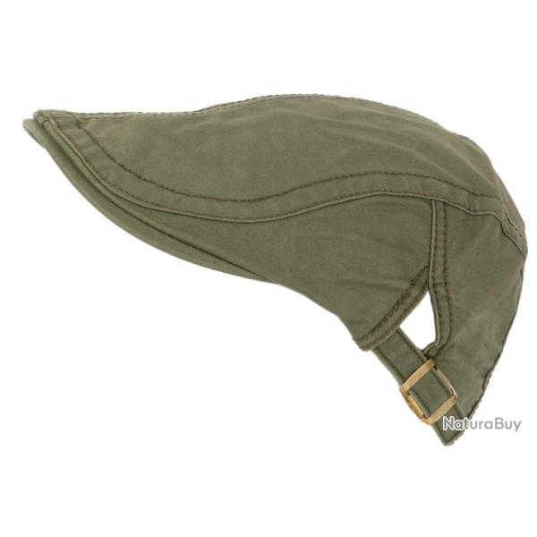 Casquette Plate Verte en Coton Sportswear Et� Homme et Femme Menyk Taille unique Vert