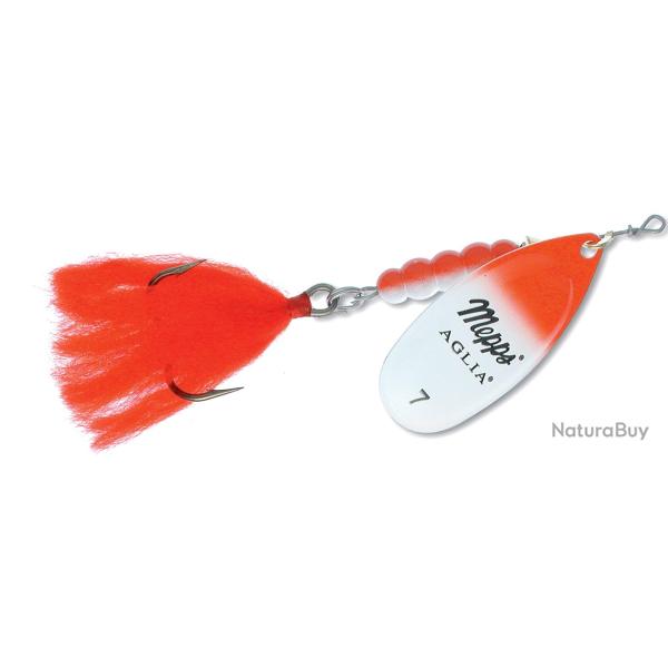 CUILLERE AGLIA N�7 30g rouge - blanc - argent