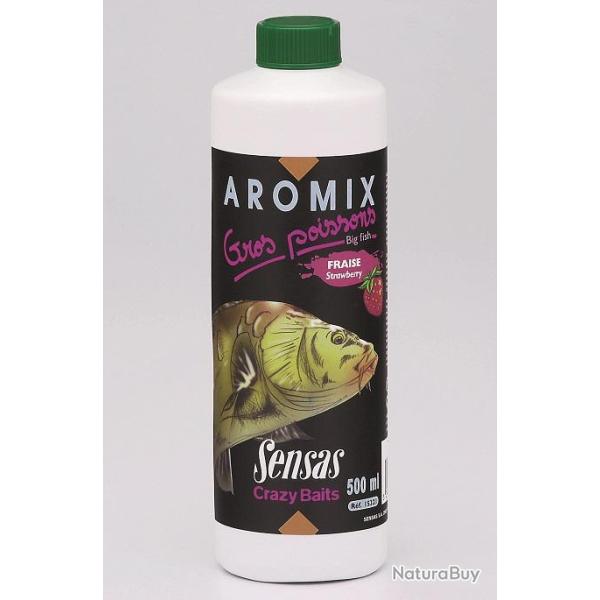 AROMIX GROS POISSONS FRAISE 500ML