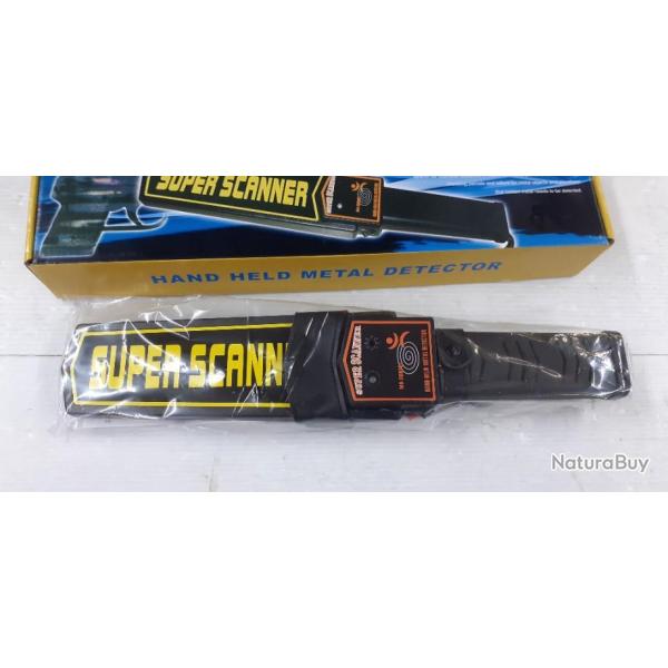 RAQUETTE SUPER SCANNER POUR LA S�CURIT�