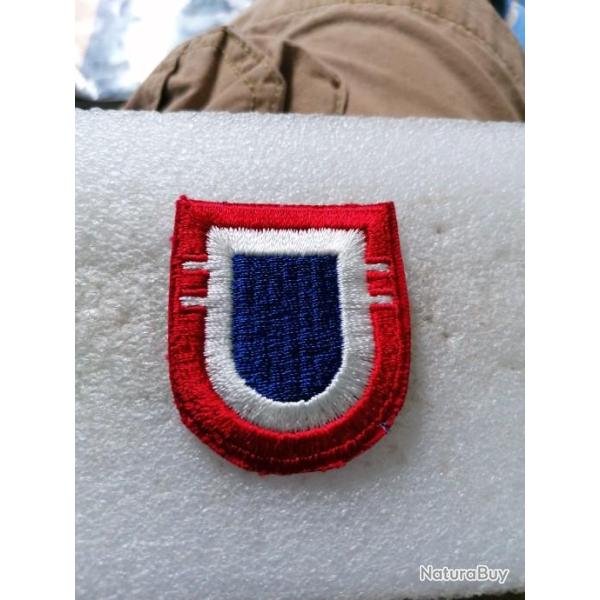 Flash de beret armee us 82eme AIRBORNE DIVISION 2ND BDE original 1