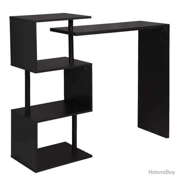 Table de bar en MDF 100 cm noir 19_0000432