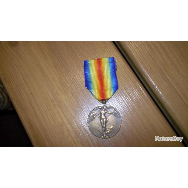 m�daille interalli�s 14/18 belge