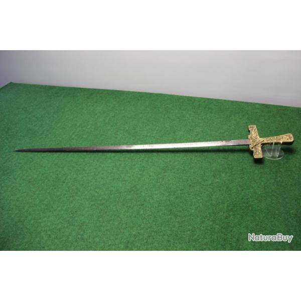 RARE EPEE  RITUELLE  MA�ONNIQUE 19 EME SIECLE