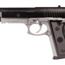 R&eacute;plique airsoft Taurus PT92 HPA Series Spring M&eacute;tal Noir / argent (Cybergun)