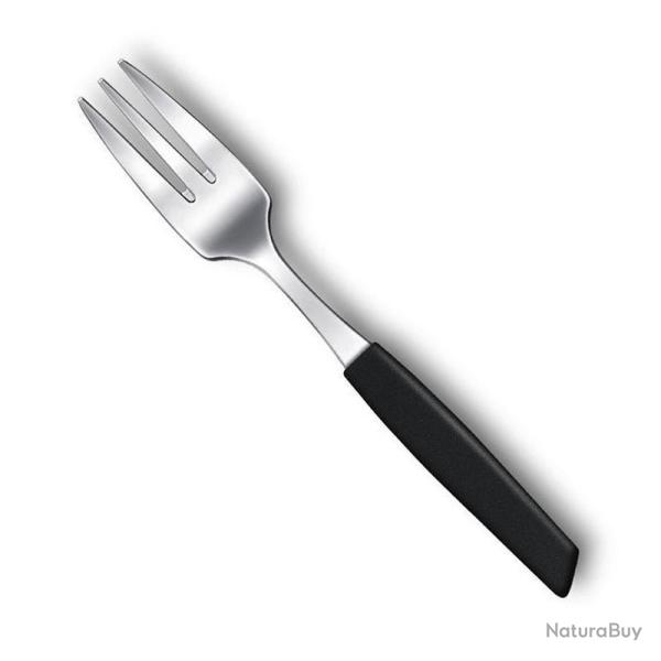 6 Fourchettes � dessert "Swiss Modern", Couleur noir [Victorinox]