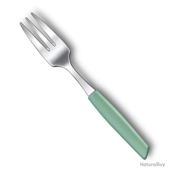6 Fourchettes � dessert "Swiss Modern", Couleur vert pastel [Victorinox]