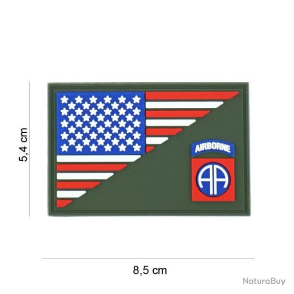 Patch 3D PVC 82nd Airborne