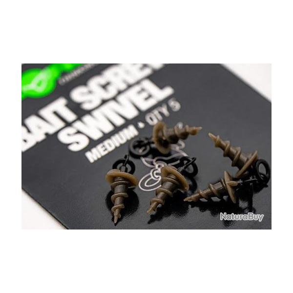 MICRO RING SWIVEL BAIT SCREW MEDIUM PAR 5