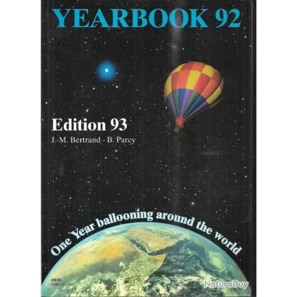 yearbook 92 �dition 93 j-m bertrand et b.parey, 1 an d'�v�nements a�rostatiques dans le monde