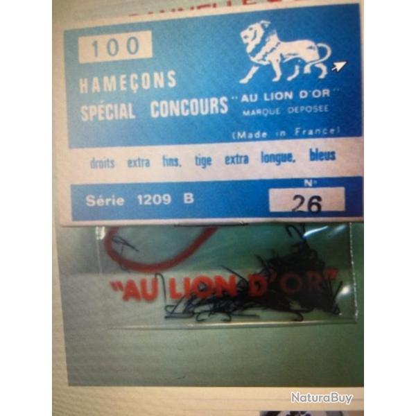 100 hame�on n 26 palette bleu r�f 1209 b extra fin tige longue p�che coup simple. Vmc