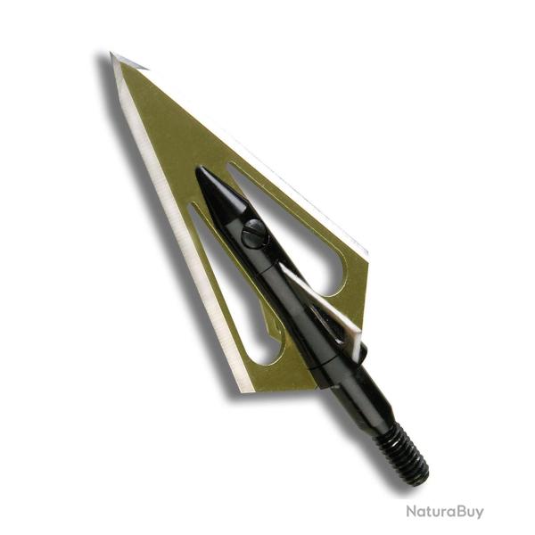 Pointe Magnus Stinger 4 lames 125 grains (Pack de 3)