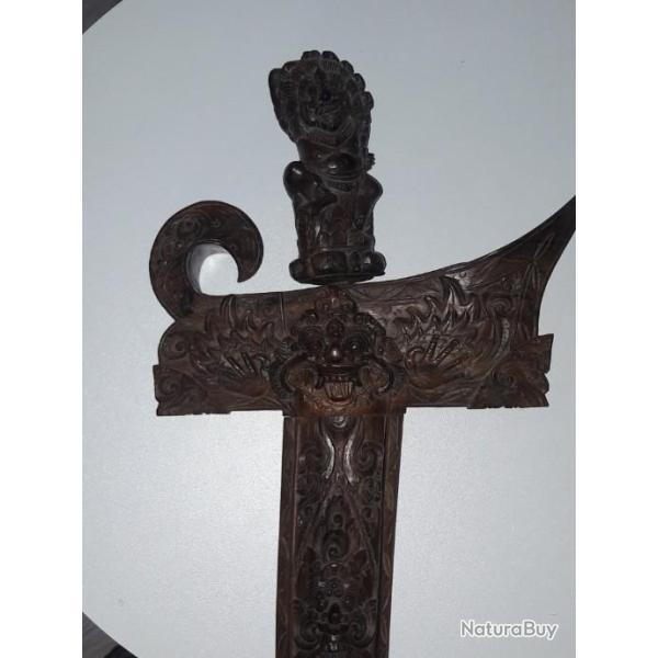 SUPERBE ET RARE KRISS INDONESIEN - escrime