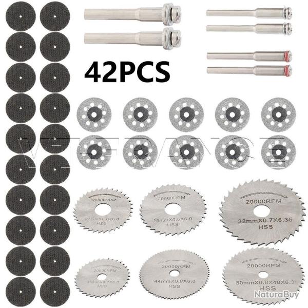 Ensemble d Accessoires pour Mini Perceuse Dremel-42pcs 20260729082514