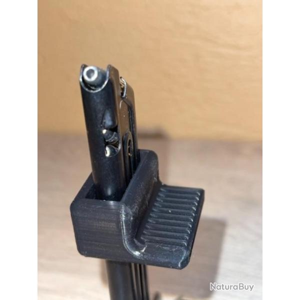 Chargette, speed loader noir pour chargeur pistolet Browning buckmark / buck mark