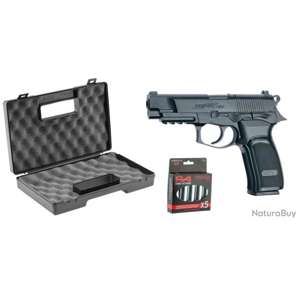 Pack Bersa- CO2 + mallette ABS + 5 Co2