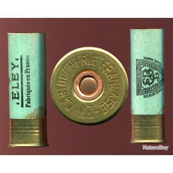 Cal. 12 - ELEY GASTIGHT intressante fabrication en France par la Cartoucherie Franaise- b