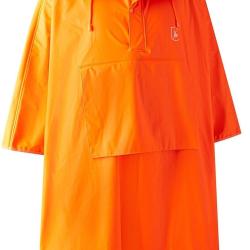 Poncho de chasse imperm&eacute;able orange Hurricane Deerhunter-M/L/XL