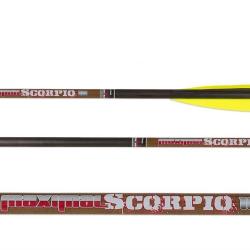 Traits d'arbal&egrave;te Maximal Scorpio carbone 18''