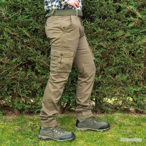 Pantalon Treillis kaki Taille