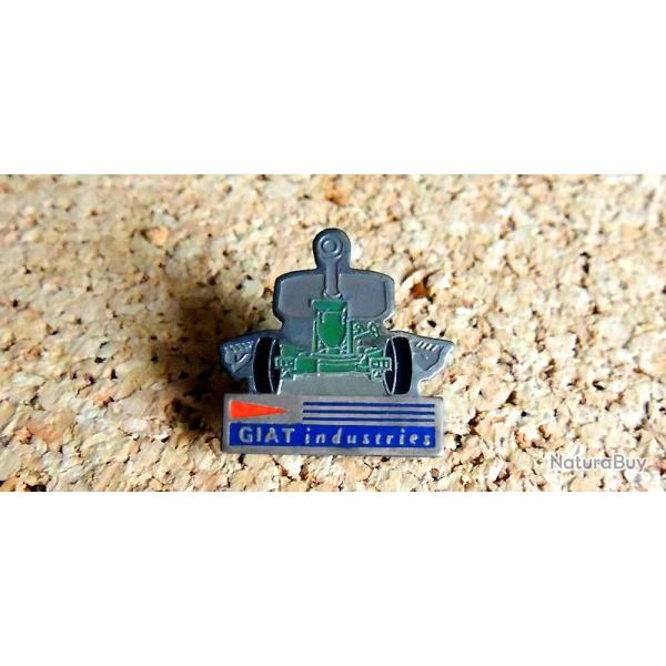 Pin's BLIND� ARTILLERIE - GIAT INDUSTRIES Canon - peint cloisonn� - fabricant inconnu