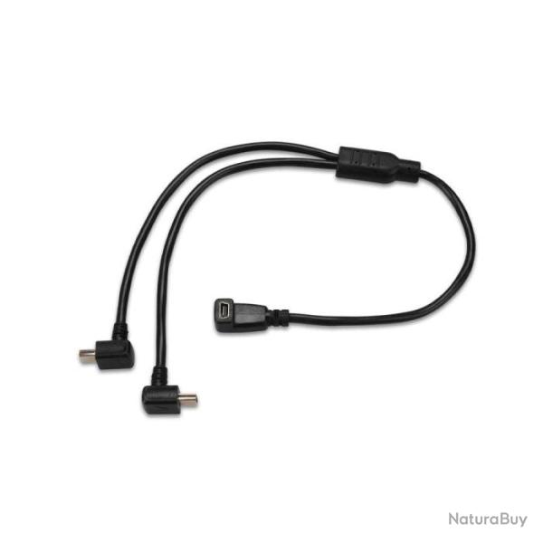 C�ble adaptateur double Garmin pour Delta / Delta Sport / Pro 550