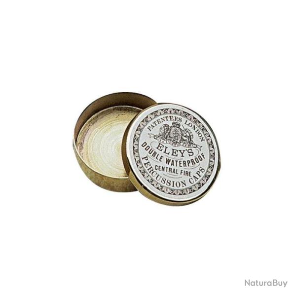 Boite d'amorces vide Davide Pedersoli Vintage en laiton