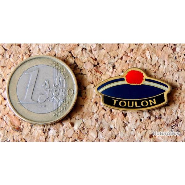 Pin's MARINE MILITAIRE - Bachi de la Rade de TOULON - verni �poxy - fabricant inconnu