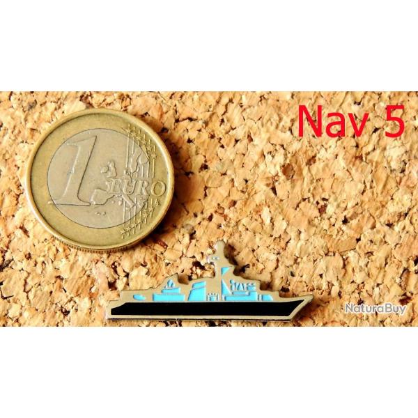 Pin's MARINE MILITAIRE - Navire n� 5 � identifier - peint cloisonn� - fabricant inconnu