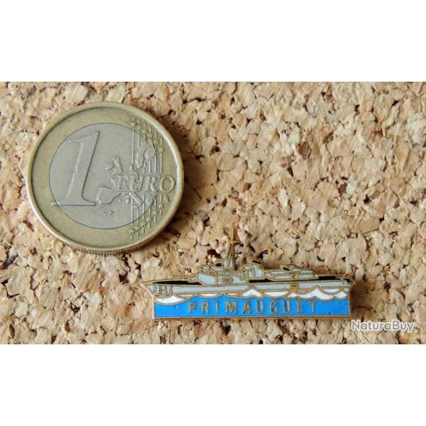 Pin's MARINE MILITAIRE - Fr�gate Primauget D644 c�t� Babord - EMAIL - fabricant ALM