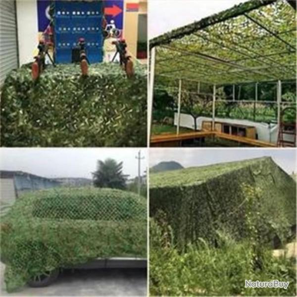 Filet de camouflage 4 x 5 m Jungle CAMO